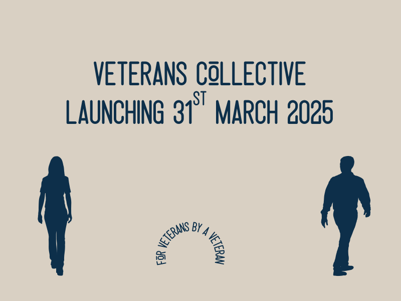 a banner for a military community